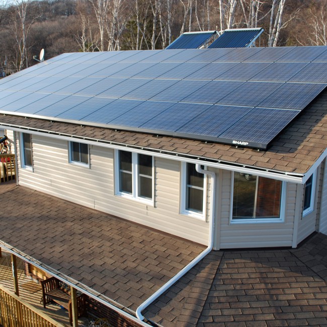 10k Watts Home Renewable Energy Solar Power System
