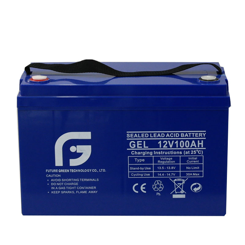 China Chinese Supplier 12V100AH Gel Battery with High Power