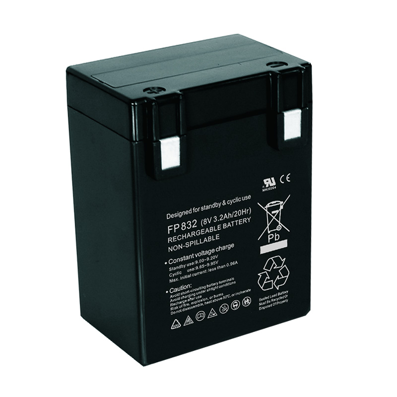 8V 3.2AH VRLA AGM Lead Acid Battery for Home