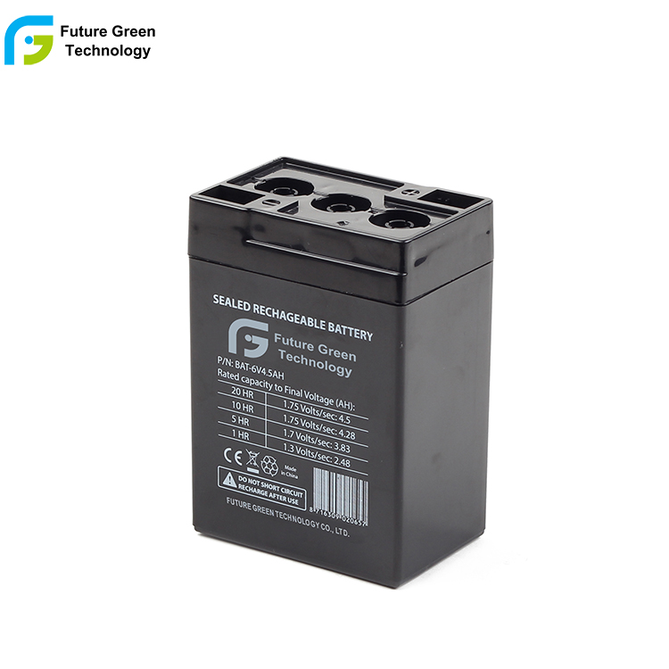 6V 4.5Ah Agm Sealed Lead Acid UPS Backup Battery