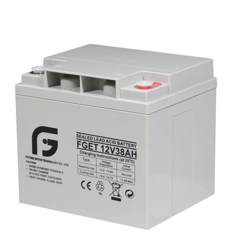 12V 38ah Long Life UPS Maintenance Free Lead Acid Storage Battery