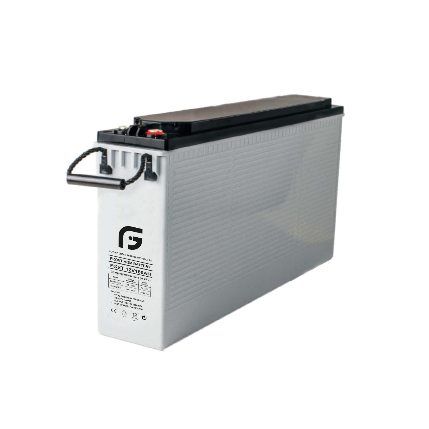 12V 160AH Long Shelf Life Front Terminal Industrial SLA Battery