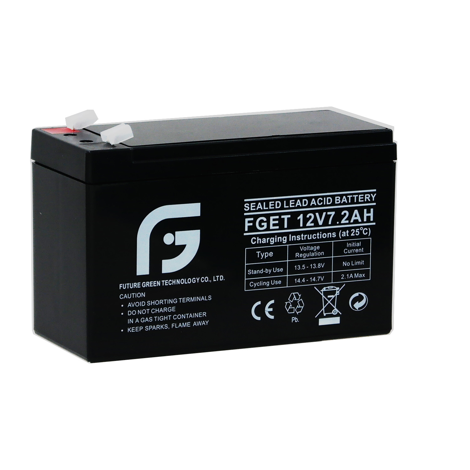 12V 7.2AH Deep Cycle Maintenance Free AGM VRLA Battery