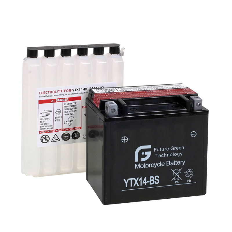 High Performance YTX14-BS Motorcycle Battery for YAMAHA Harley