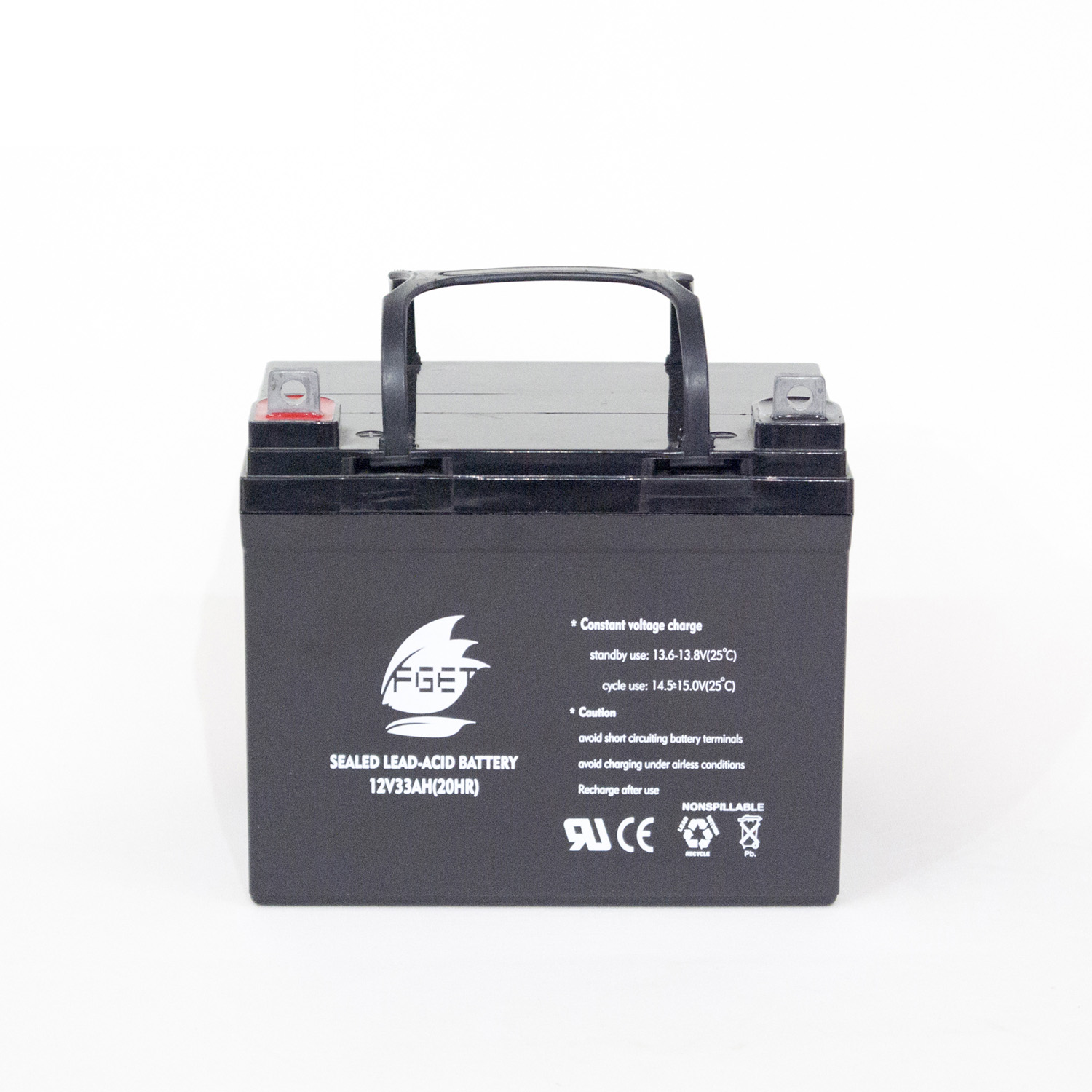 Long Life Sealed 12v 33ah Deep Cycle VRLA Gel Battery