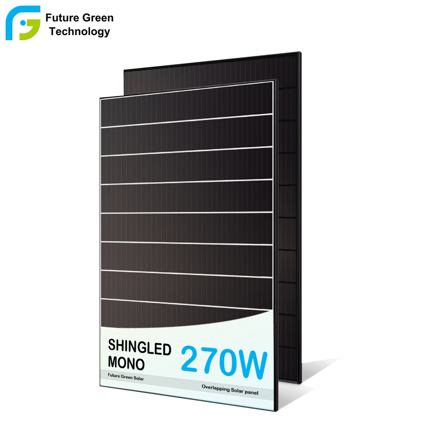 New Coming Best Price Customized Available Power Station 260W 265W 270W 275W Overlapping Solar Panel Manufacturer from China