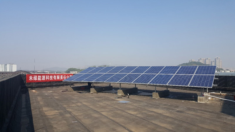 Do you know how to estimate the installed capacity of a rooftop solar photovoltaic power station?