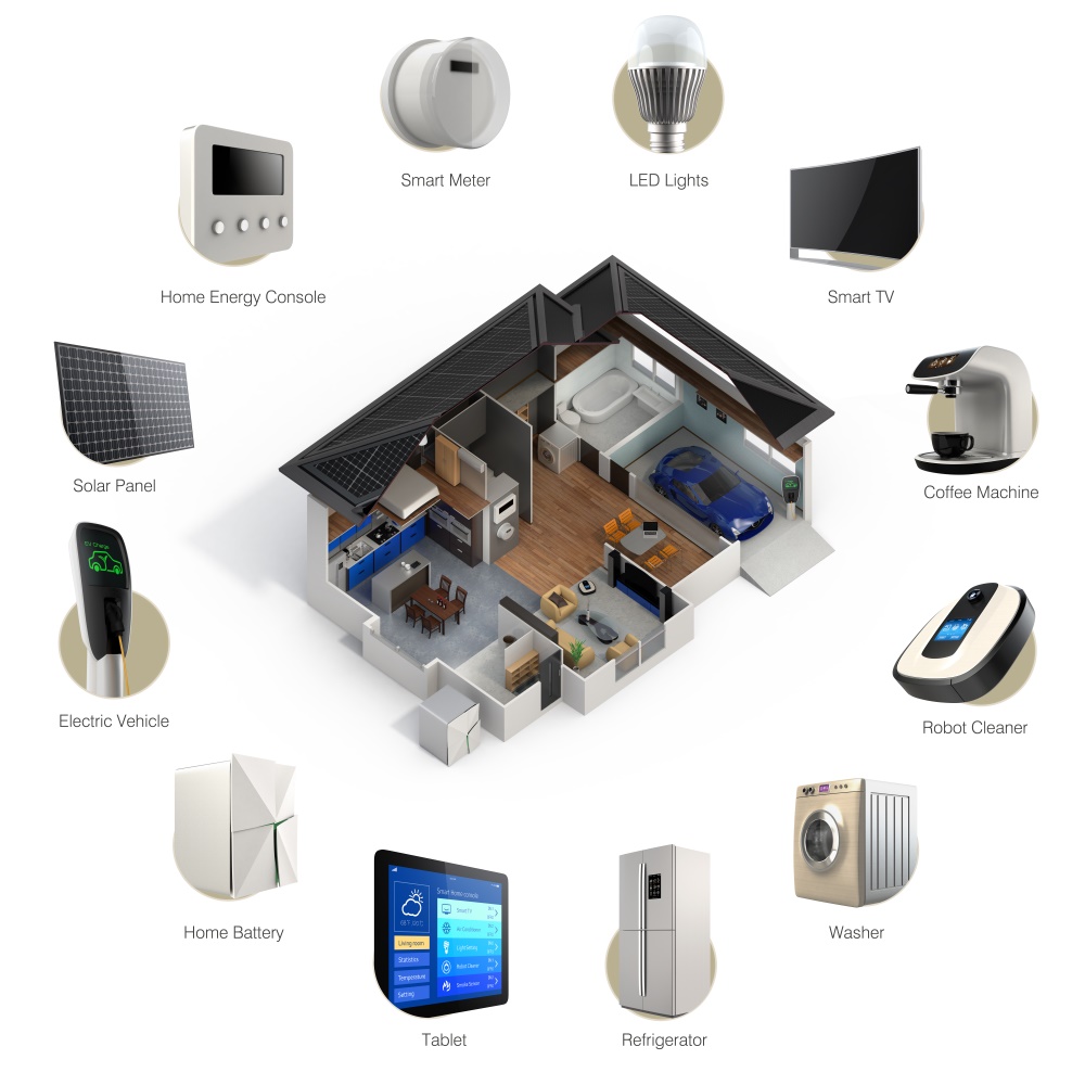 The home solar photovoltaic power generation system is a small distributed photovoltaic system