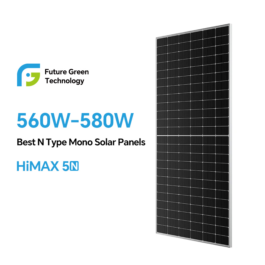 Factory OEM/ODM 560W 570W 580W 182MM Solar Cell Mono PERC Half Cut Solar Panels Solar Power Module