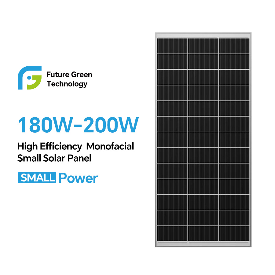 Competitive Price Customization Efficiency Overlapping Solar Mono 200W Solar Panel Supplier in China