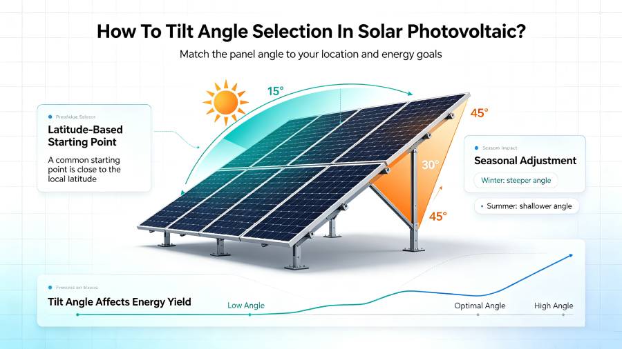 Solar PV Tilt Angle Optimization Diagram Solar Panel Tilt Angle vs Sun Path Diagram